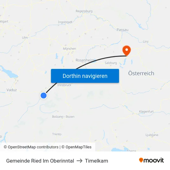 Gemeinde Ried Im Oberinntal to Timelkam map