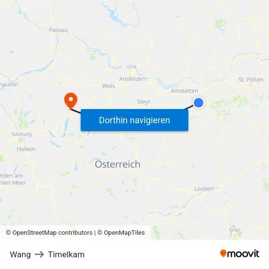 Wang to Timelkam map