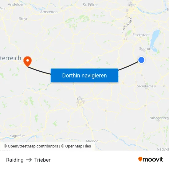 Raiding to Trieben map