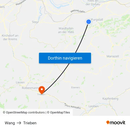 Wang to Trieben map