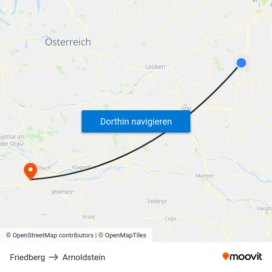 Friedberg to Arnoldstein map