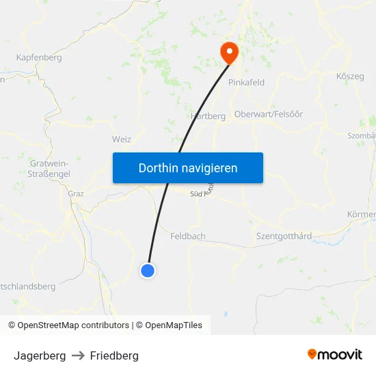 Jagerberg to Friedberg map