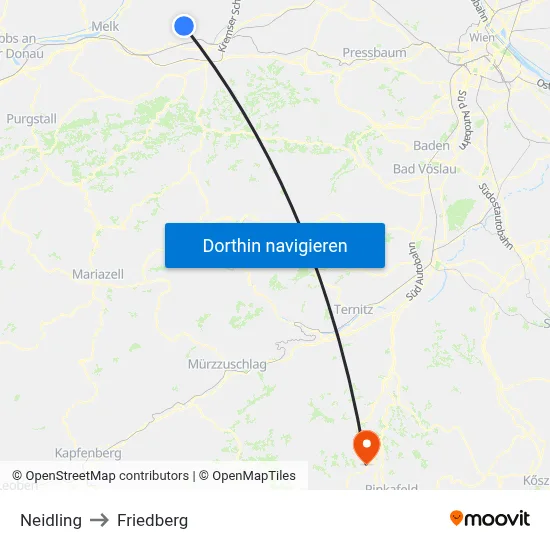 Neidling to Friedberg map