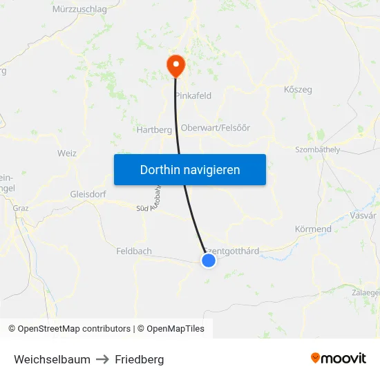 Weichselbaum to Friedberg map