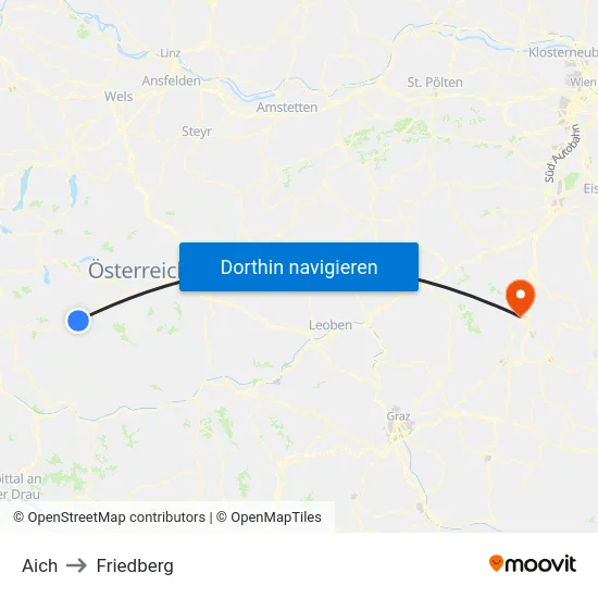 Aich to Friedberg map