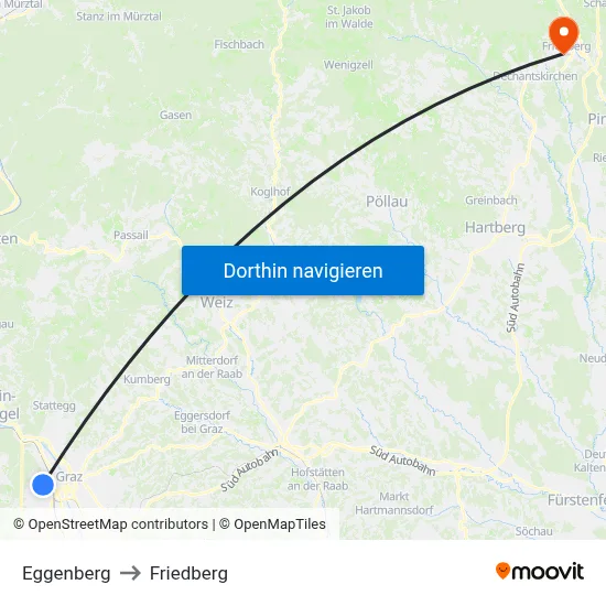 Eggenberg to Friedberg map