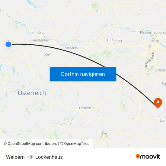 Weibern to Lockenhaus map