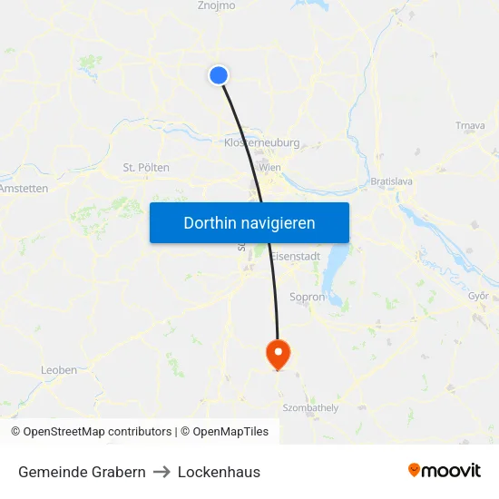 Gemeinde Grabern to Lockenhaus map