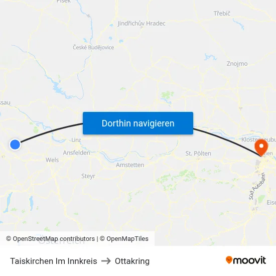 Taiskirchen Im Innkreis to Ottakring map
