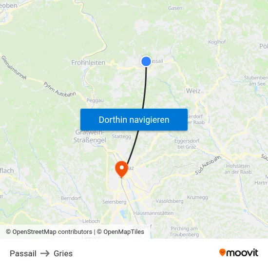 Passail to Gries map