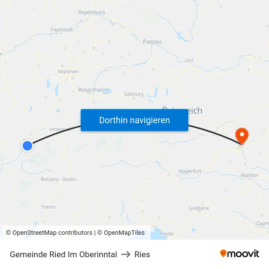 Gemeinde Ried Im Oberinntal to Ries map