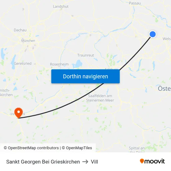 Sankt Georgen Bei Grieskirchen to Vill map