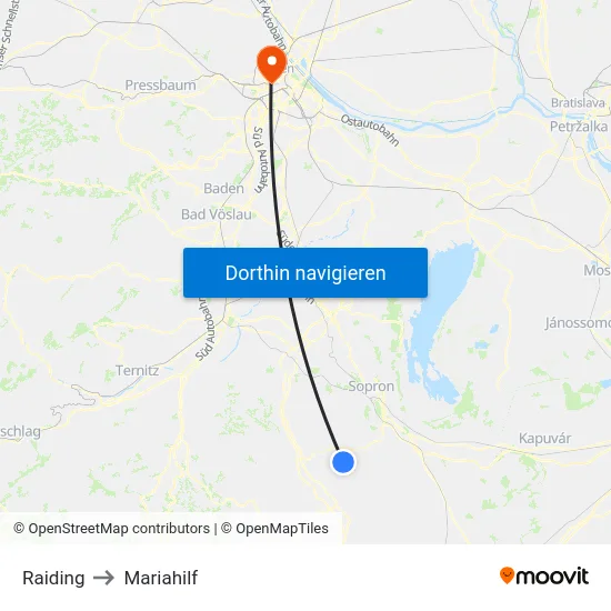 Raiding to Mariahilf map