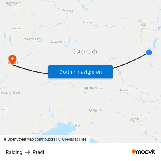 Raiding to Pradl map