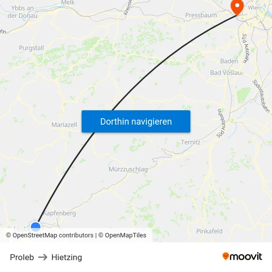 Proleb to Hietzing map