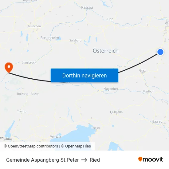 Gemeinde Aspangberg-St.Peter to Ried map