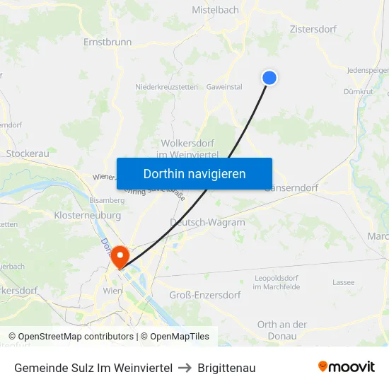 Gemeinde Sulz Im Weinviertel to Brigittenau map