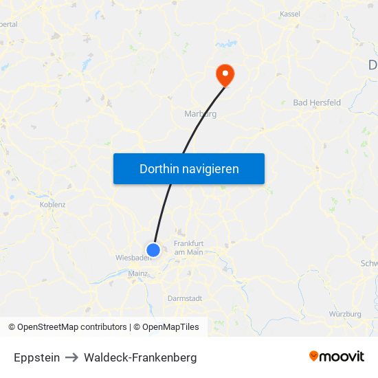 Eppstein to Waldeck-Frankenberg map