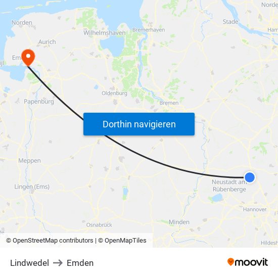 Lindwedel to Emden map