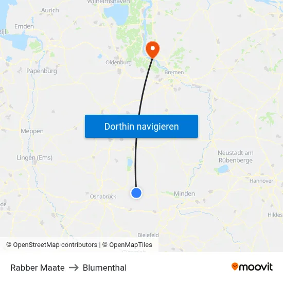 Rabber Maate to Blumenthal map