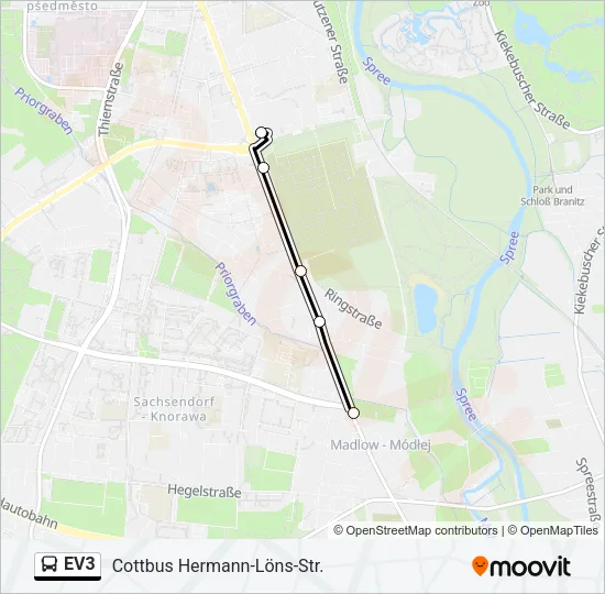 EV3 Bus Line Map