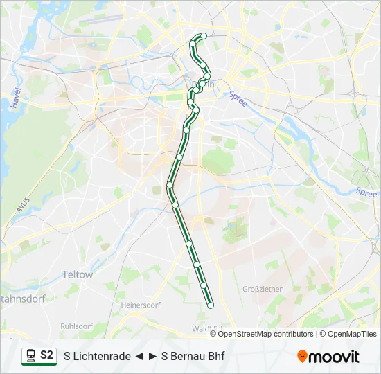 S2  Line Map