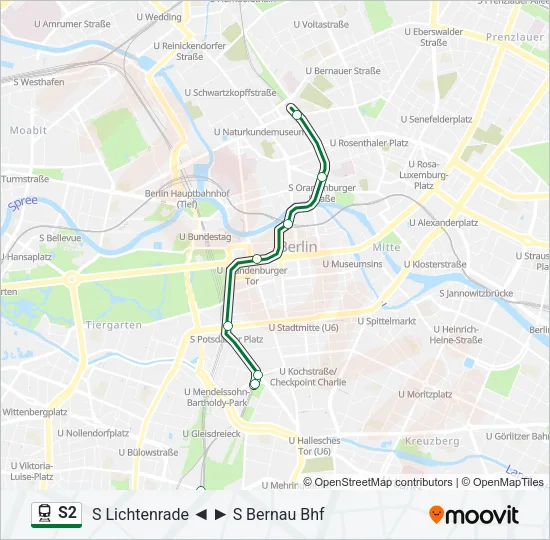 S2  Line Map