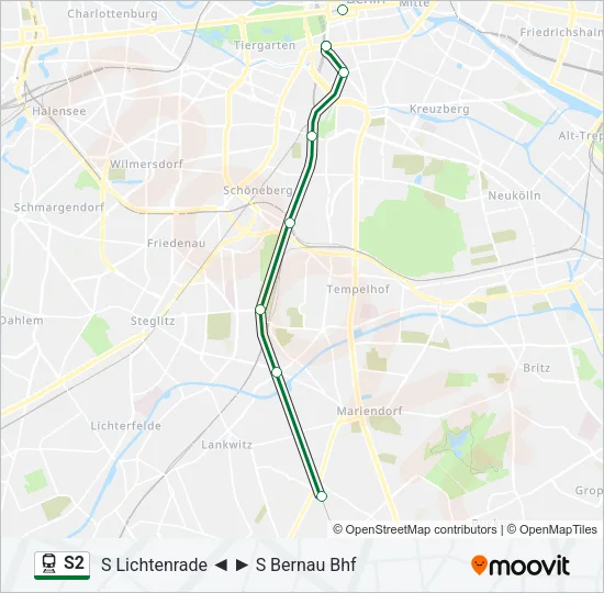 S2  Line Map