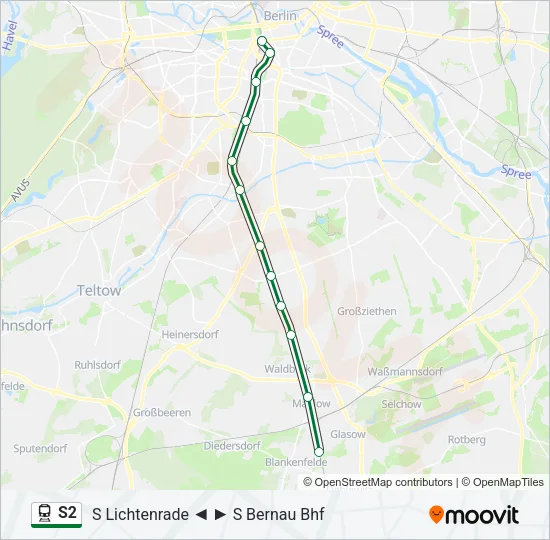 S2  Line Map