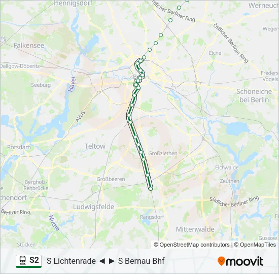 S2  Line Map