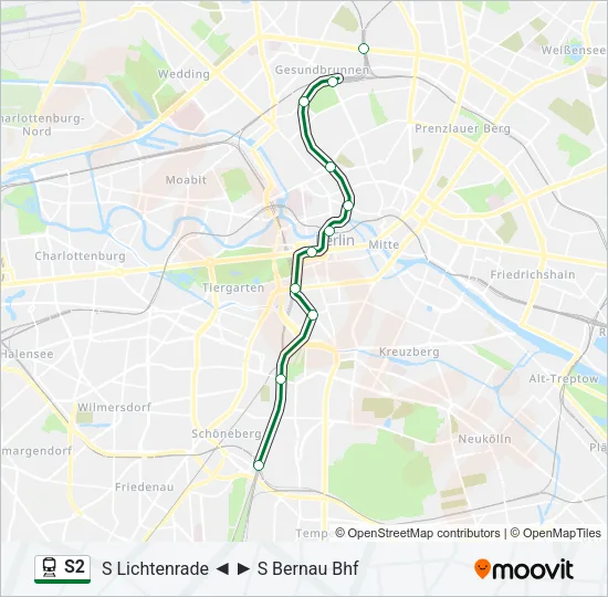 S2  Line Map