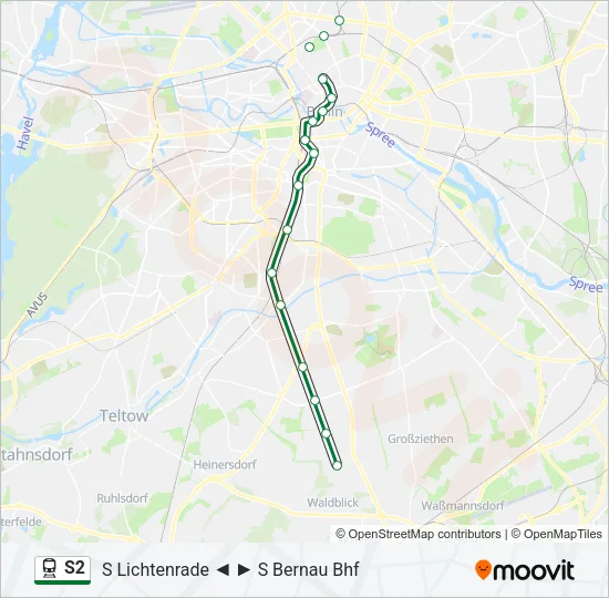 S2  Line Map