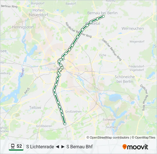 S2  Line Map