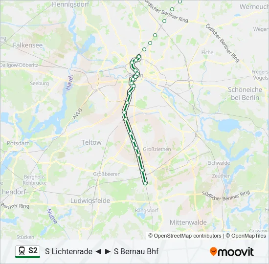 S2  Line Map
