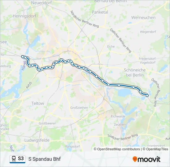 S3  Line Map