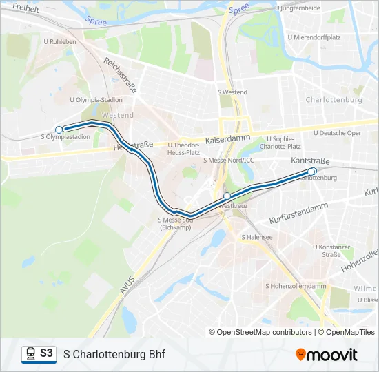 S3  Line Map