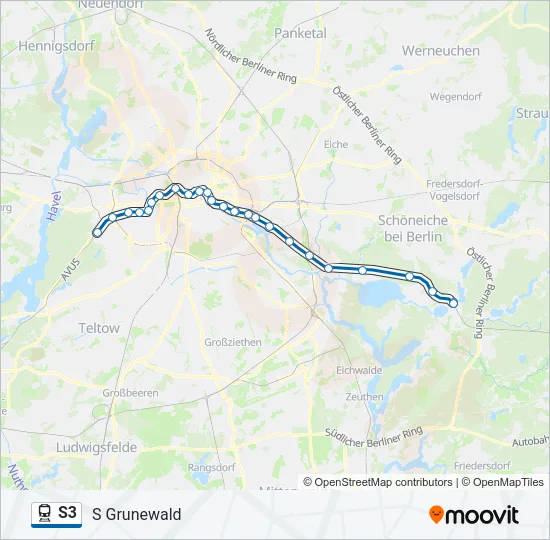 S3  Line Map