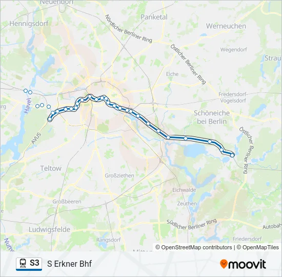 S3  Line Map