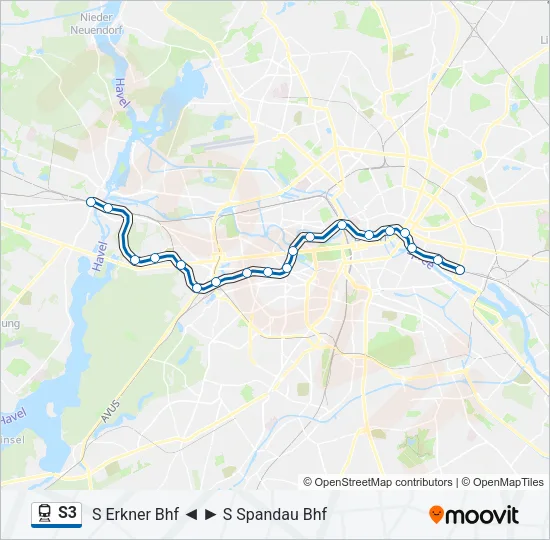 S3  Line Map