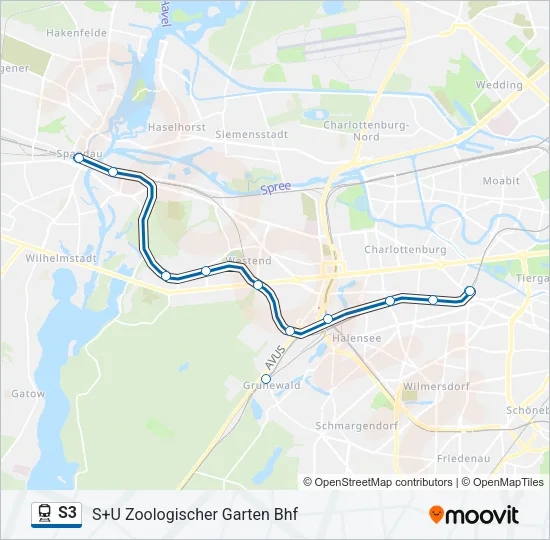 S3  Line Map