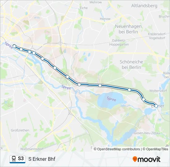 S3  Line Map