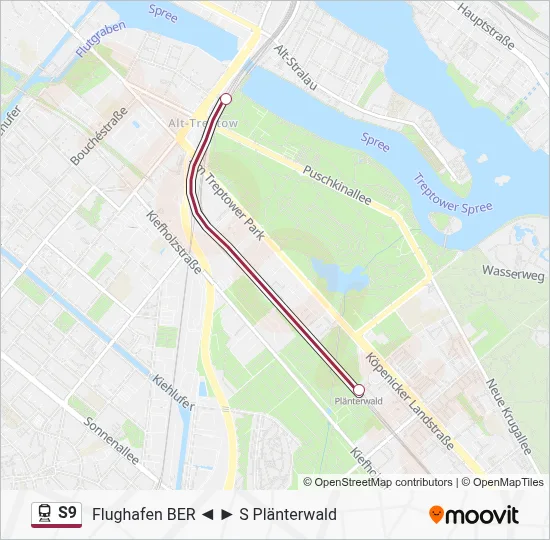 S9  Line Map