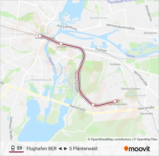 S9  Line Map