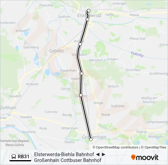 RB31 Bus Line Map