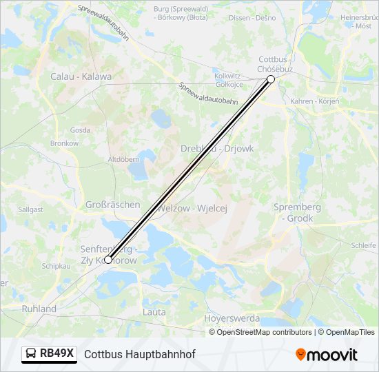 RB49X Bus Line Map