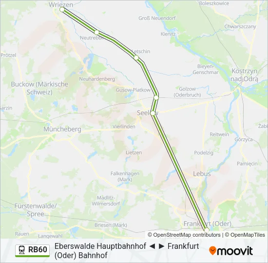 RB60 Train Line Map
