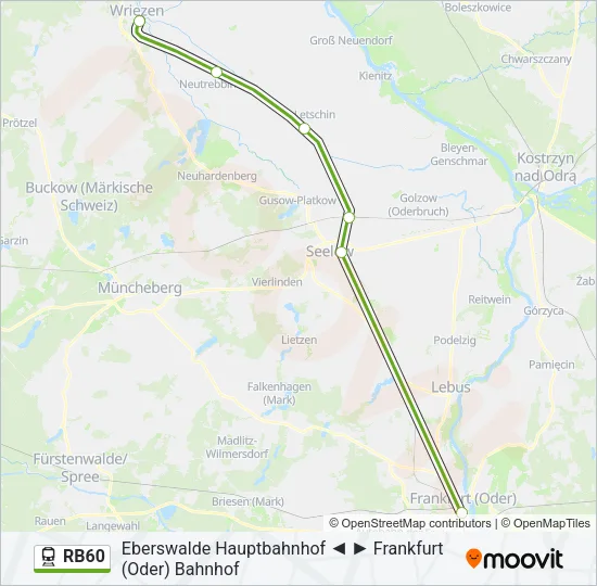 RB60 Train Line Map