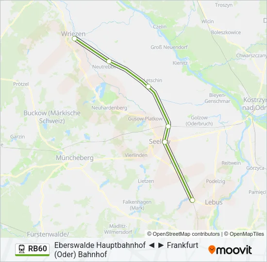 RB60 Train Line Map