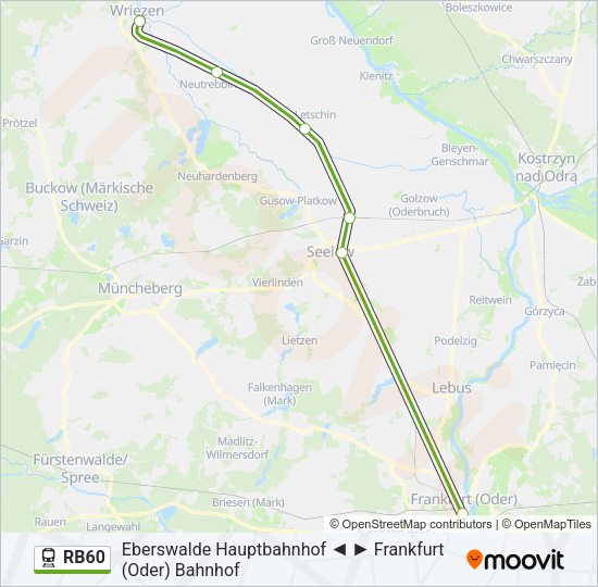 RB60 Train Line Map