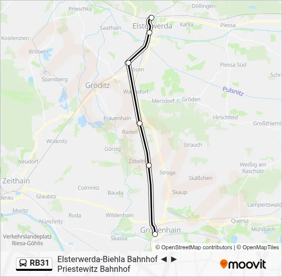 RB31 Bus Line Map